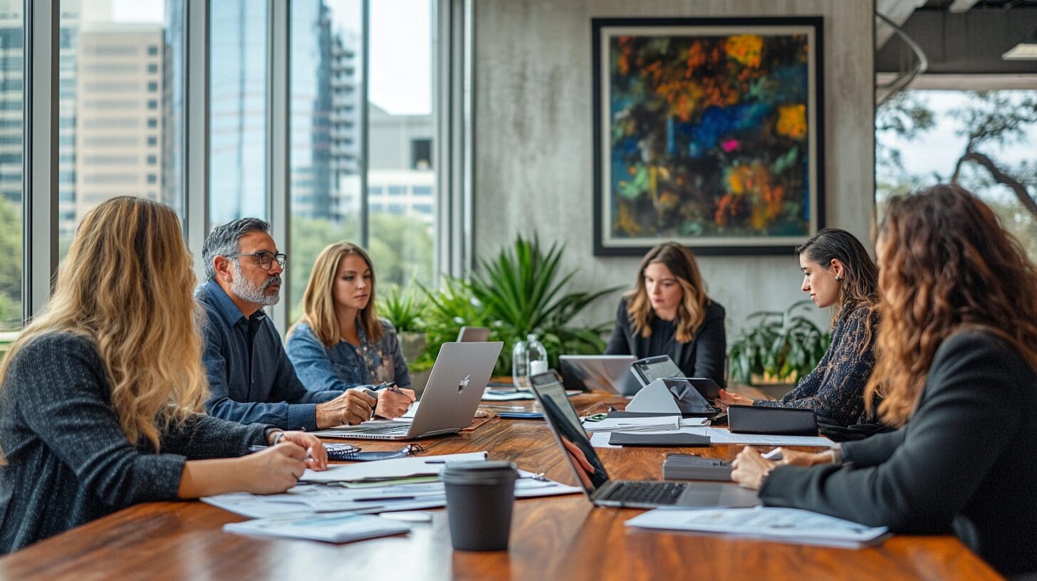 supplemental insurance benefits - Agents Discussing in a meeting