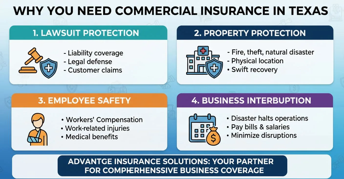 A Comprehensive Guide to Commercial Insurance in Texas 1 Commercial Insurance in Texas