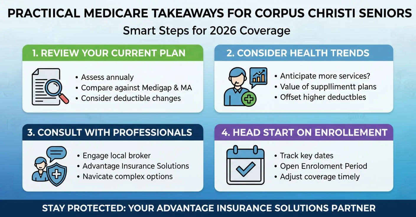 Essential Insights on Medicare Deductible for 2026 3 Practical Takeaways for Seniors in Corpus Christi