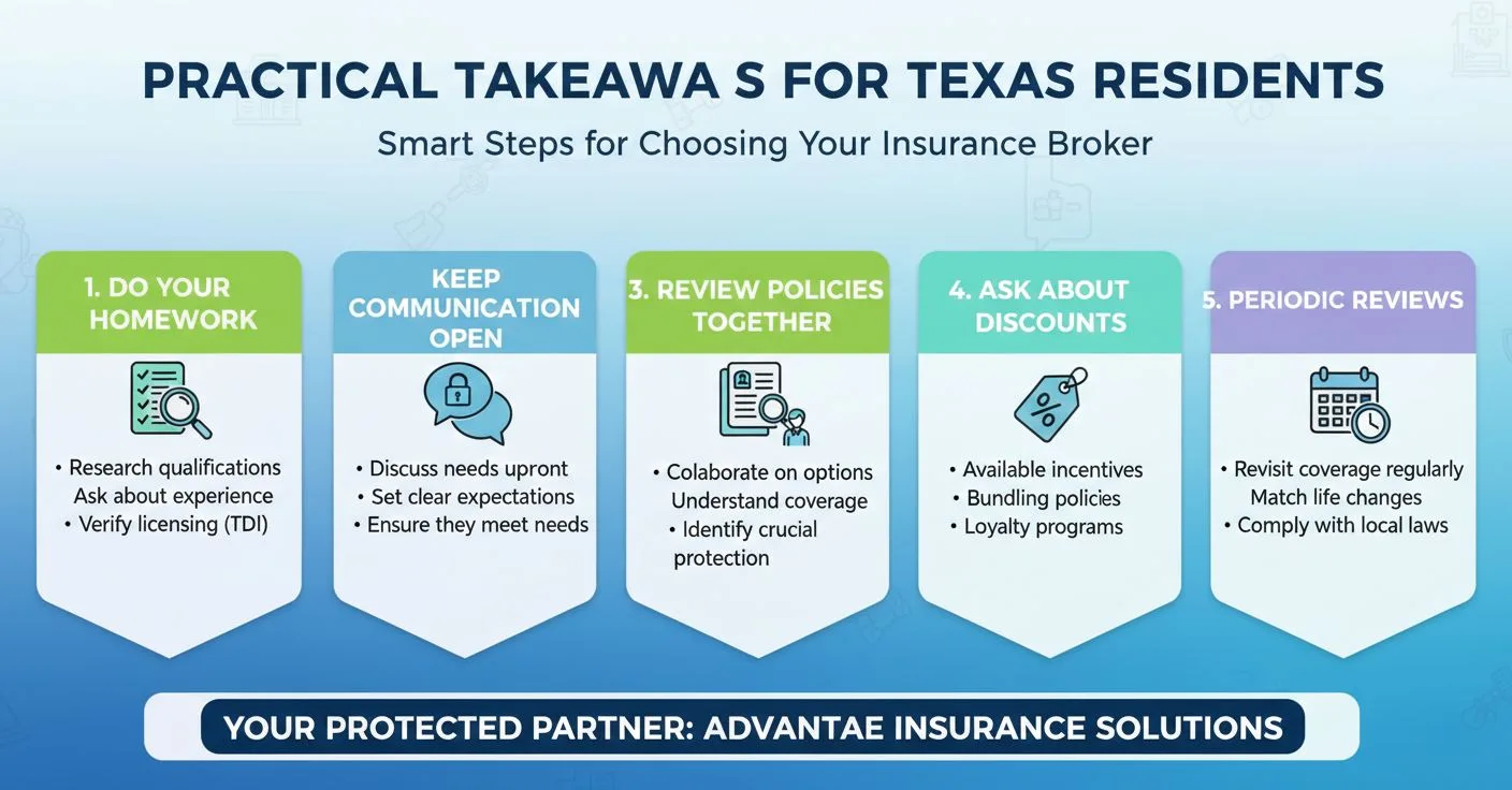 Finding a Reliable Insurance Broker in Texas 2 Practical Takeaways for Texas Residents