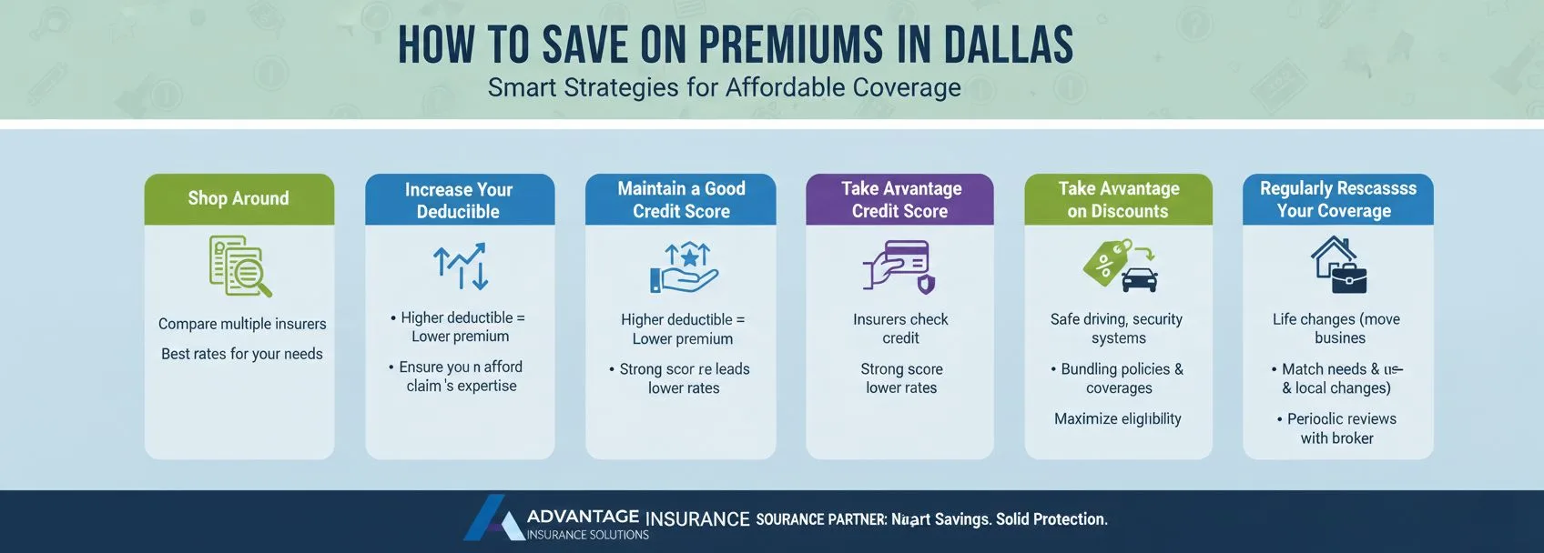 Your Guide to Insurance Options in Dallas 3 Save on Premiums in Dallas