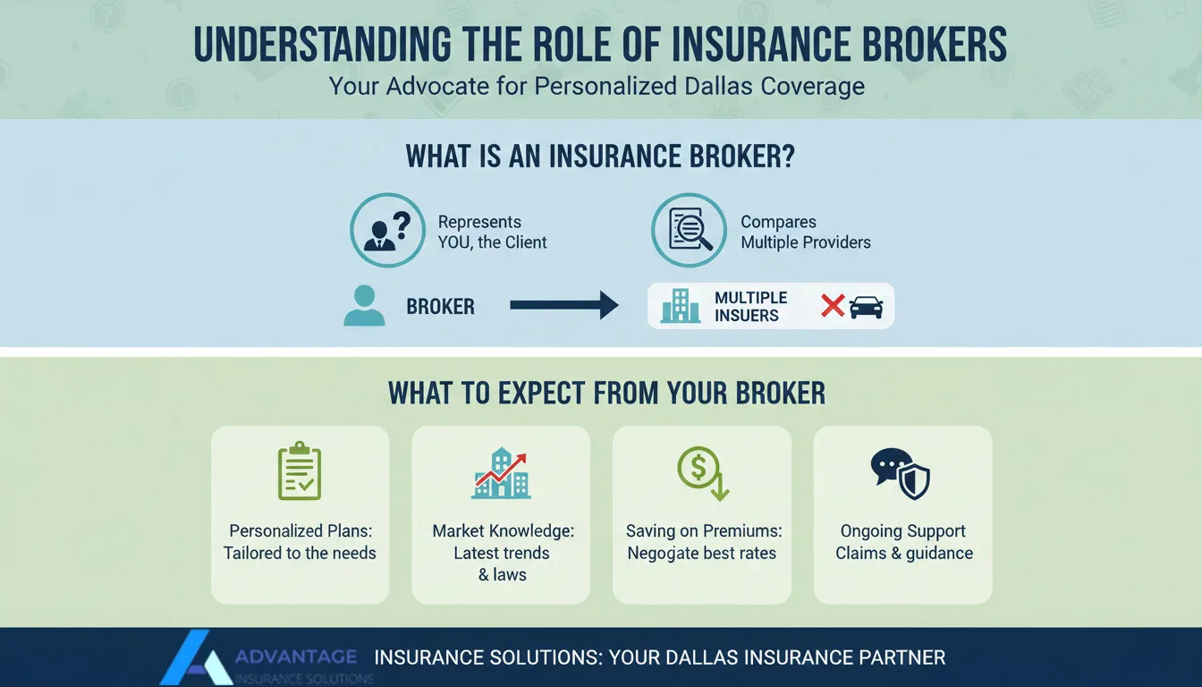 Your Guide to Insurance Options in Dallas 1 Insurance Options in Dallas - Understanding the Role of Insurance Brokers