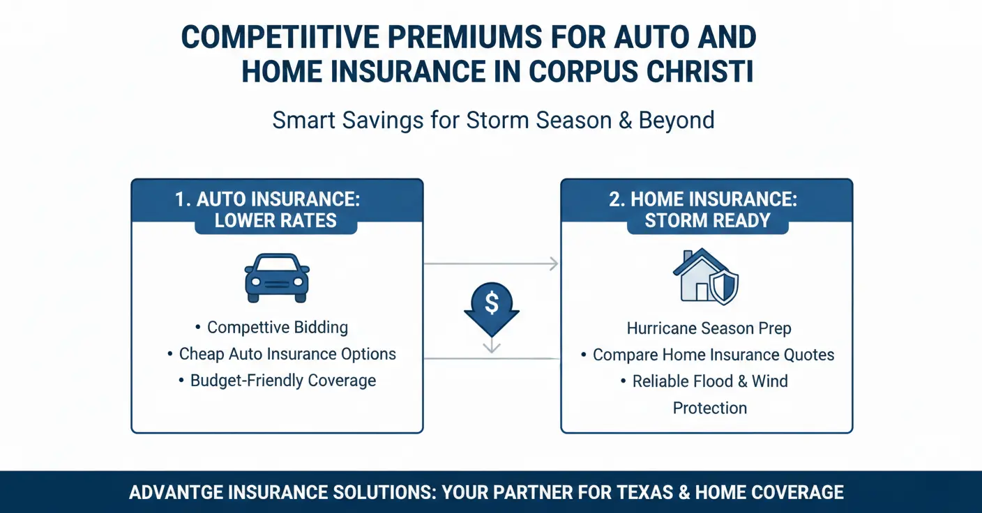 Competitive Premiums for Auto and Home Insurance