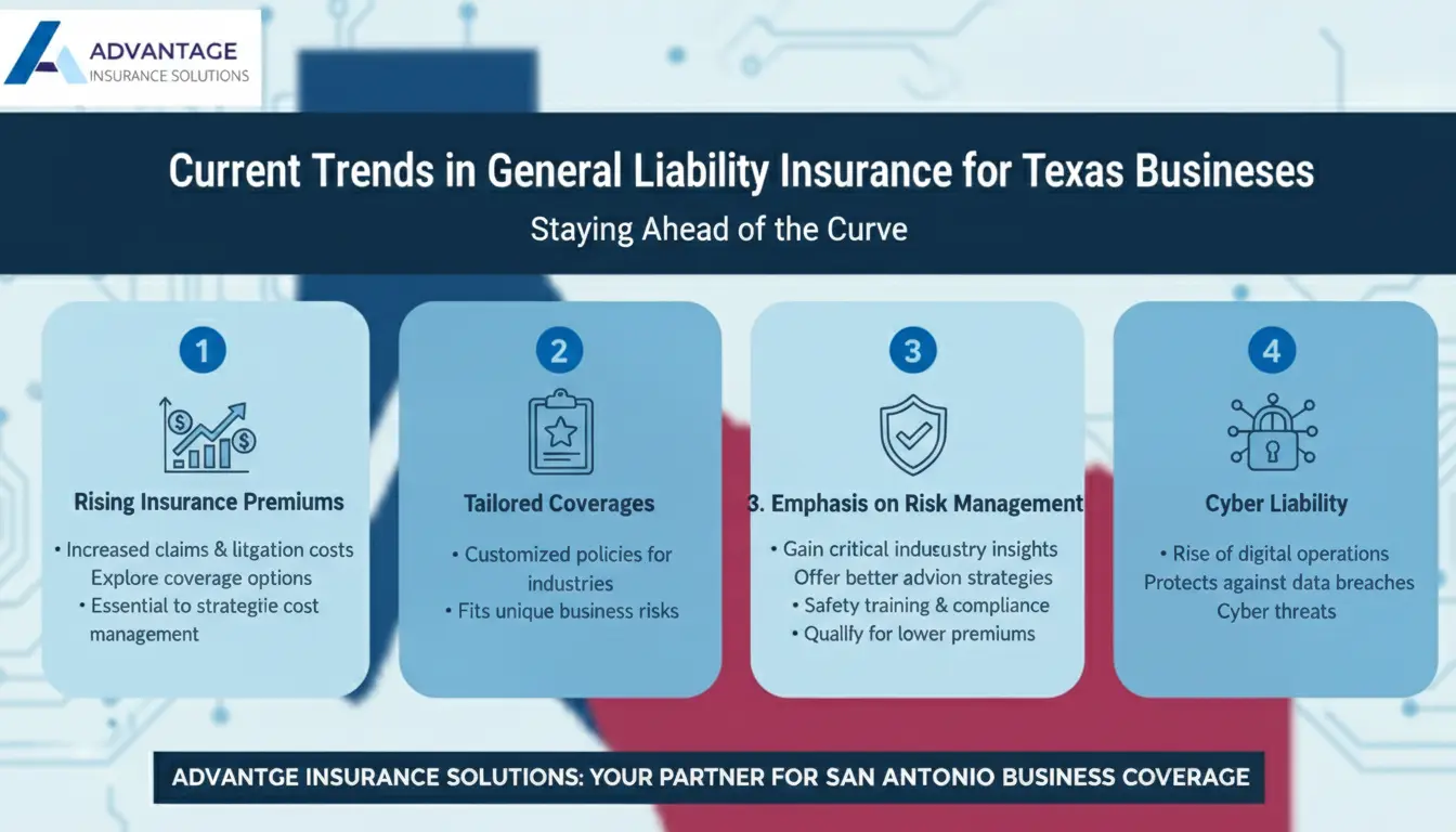 Essential Guide to General Liability Insurance in San Antonio 2 Current Trends in General Liability Insurance for Texas Businesses